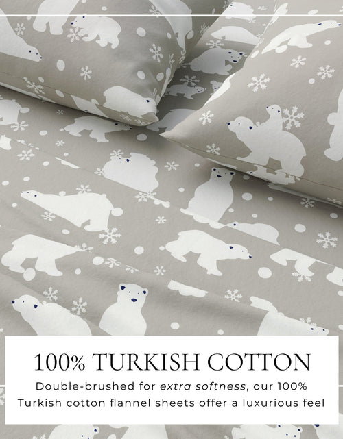 Load image into Gallery viewer, Turkish Cotton Flannel Sheet - Stratton Collection
