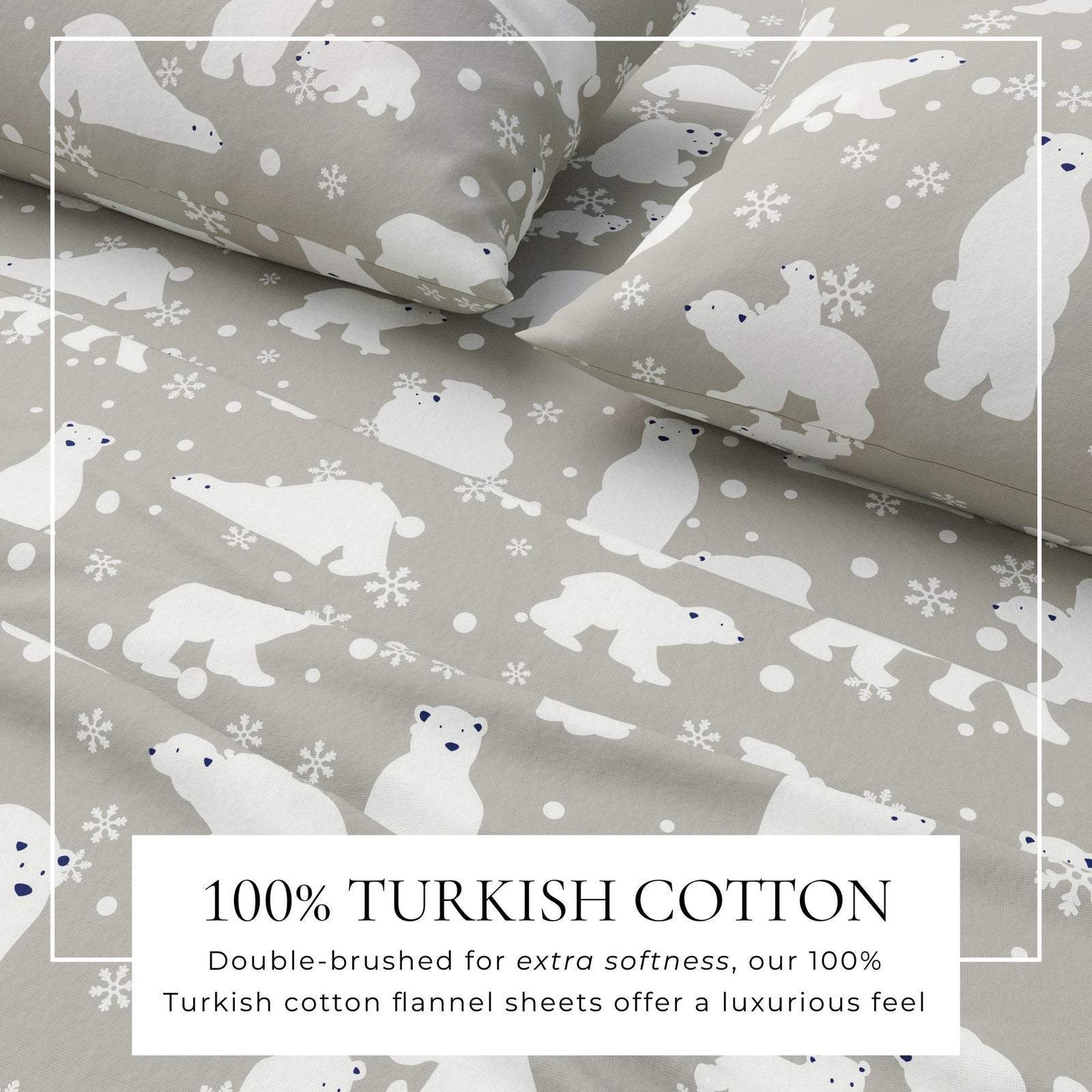 Turkish Cotton Flannel Sheet - Stratton Collection