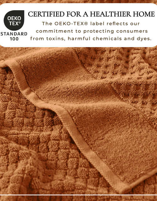 Load image into Gallery viewer, Cotton Diamond Waffle Weave Bath Towel Set - Grayson Collection
