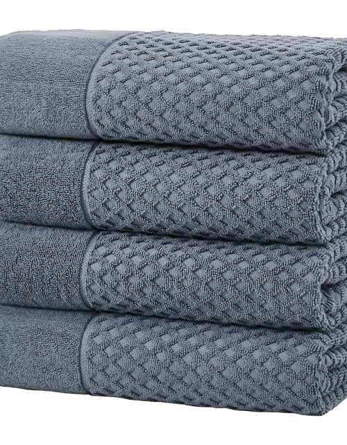 Load image into Gallery viewer, Cotton Diamond Waffle Weave Bath Towel Set - Grayson Collection
