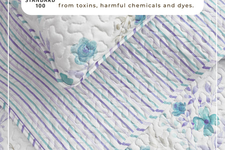 April Morning Floral Quilt Set