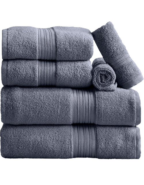 Load image into Gallery viewer, Cotton Terry Bath Towel Set - Cooper Collection
