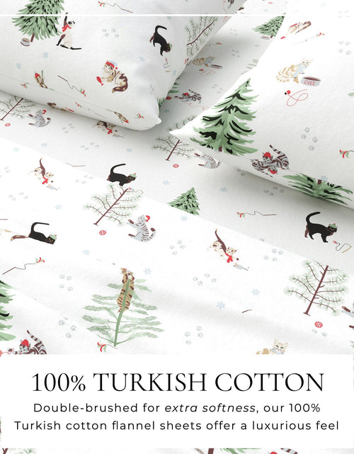 Load image into Gallery viewer, 100% Turkish Cotton Flannel Sheet Sets - Boulder Collection
