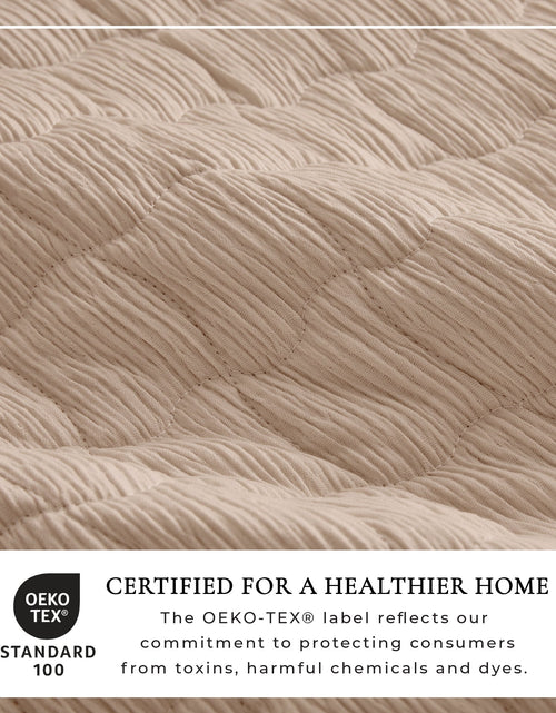 Load image into Gallery viewer, Gauze-Inspired Texture Quilt Set - Wave Stitch Collection
