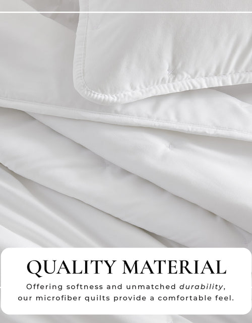 Load image into Gallery viewer, Dot Stitched Quilt Set - Dot-Hemmed Collection
