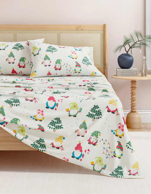 Load image into Gallery viewer, Turkish Cotton Christmas Flannel Sheet Set - Whittaker Collection
