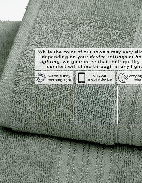 Load image into Gallery viewer, Cotton Terry Bath Towel Set - Cooper Collection
