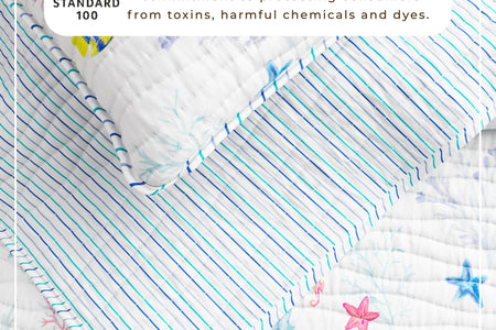 Colorful Coastal Seascape Quilt Set - Ryanne Collection