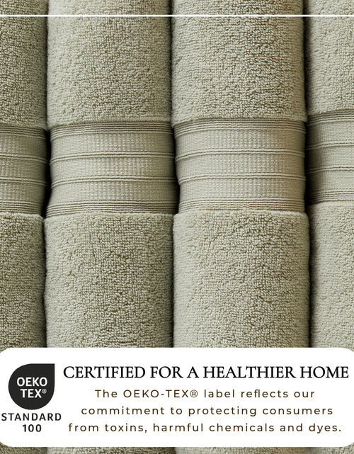 Load image into Gallery viewer, 100% Cotton Premium Bath Towel Set - Chiara Collection
