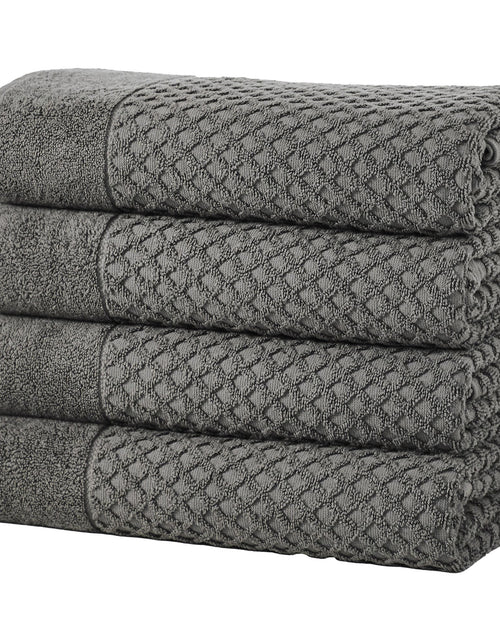 Load image into Gallery viewer, Cotton Diamond Waffle Weave Bath Towel Set - Grayson Collection
