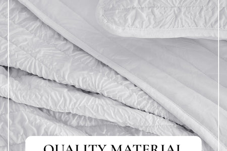 Floral Embossed Quilt Set - Floral Microsculpt Collection