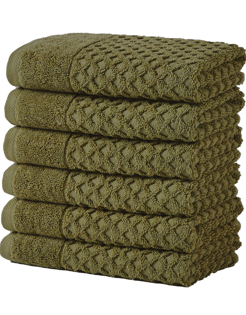 Load image into Gallery viewer, Cotton Diamond Waffle Weave Bath Towel Set - Grayson Collection
