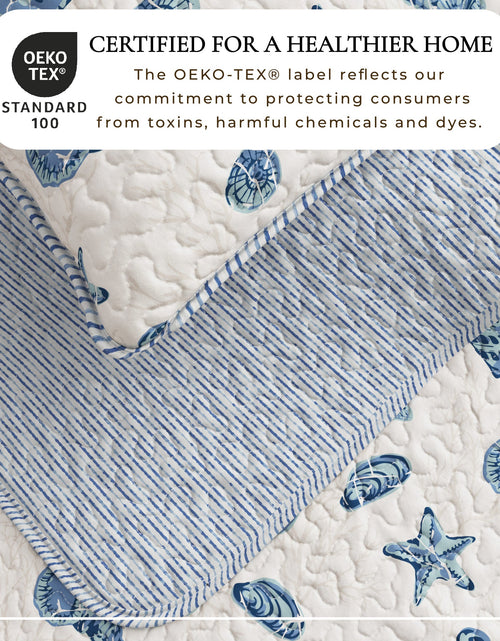 Load image into Gallery viewer, Coastal Quilt Set Bali Collection
