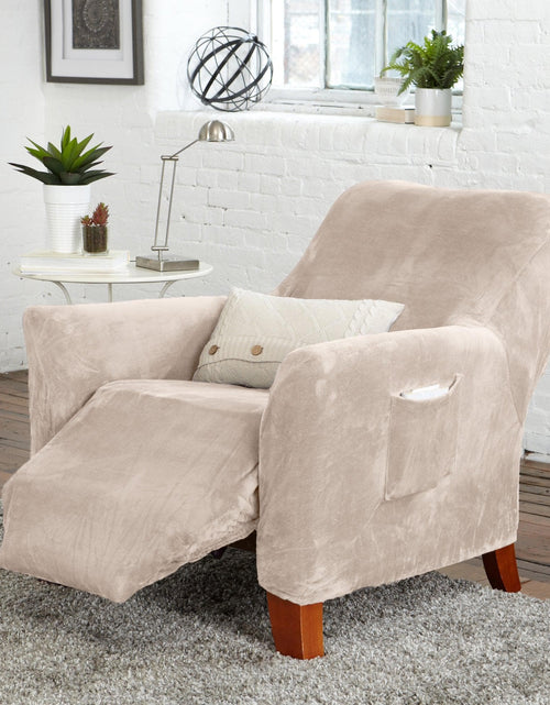 Load image into Gallery viewer, Velvet Stretch Slipcover - Gale Collection
