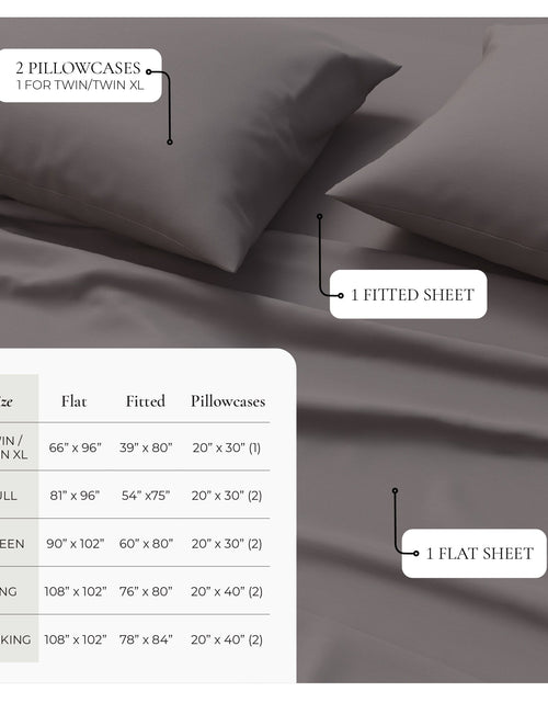 Load image into Gallery viewer, Viscose from Bamboo &amp; Cotton Blend Jersey Knit Sheets
