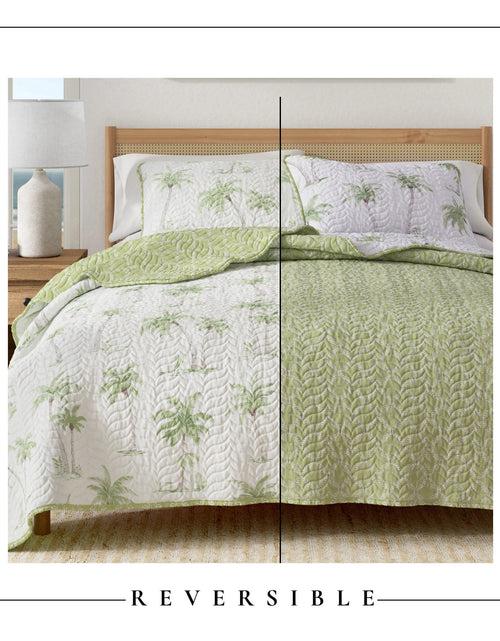 Load image into Gallery viewer, West Palm Trees Coastal Quilt Set - Coronado Collection
