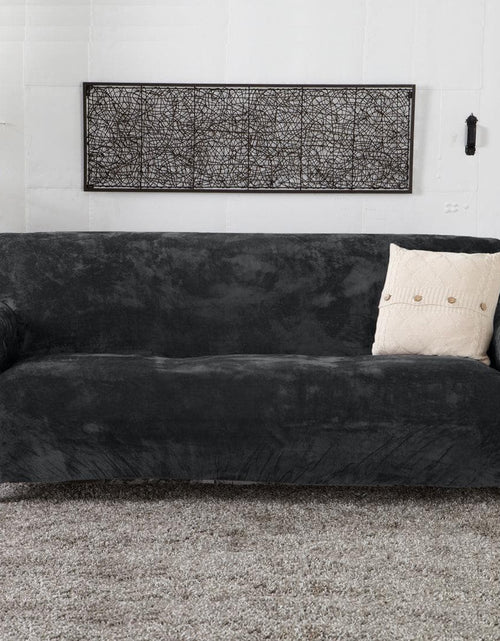 Load image into Gallery viewer, Velvet Stretch Slipcover - Gale Collection
