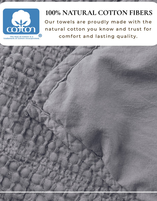 Load image into Gallery viewer, 100% Cotton Honeycomb Waffle Garment Washed Quilt Set - Genevieve Collection
