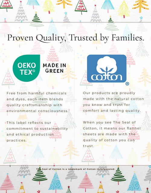 Load image into Gallery viewer, Turkish Cotton Christmas Flannel Sheet Set - Whittaker Collection
