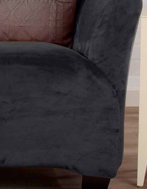 Load image into Gallery viewer, Velvet Stretch Slipcover - Gale Collection
