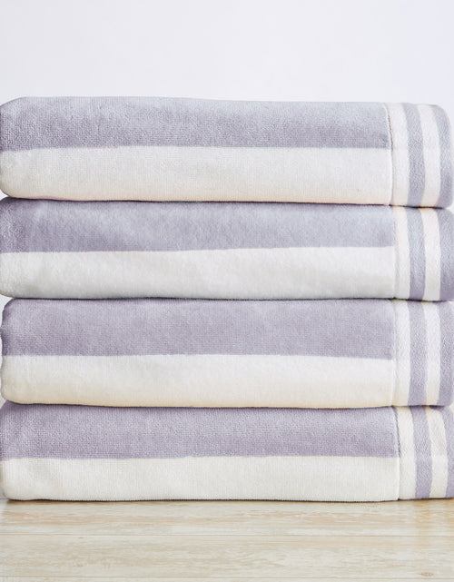 Load image into Gallery viewer, Striped Cabana Beach Towel - Edgartown Collection
