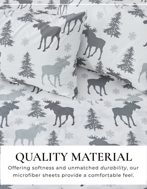 Load image into Gallery viewer, Lodge Printed Sheet Set - Mountain Ridge Collection
