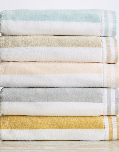 Load image into Gallery viewer, Striped Cabana Beach Towel - Edgartown Collection
