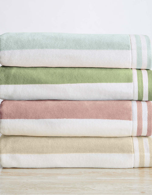 Load image into Gallery viewer, Striped Cabana Beach Towel - Edgartown Collection
