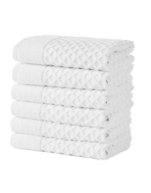 Load image into Gallery viewer, Cotton Diamond Waffle Weave Bath Towel Set - Grayson Collection
