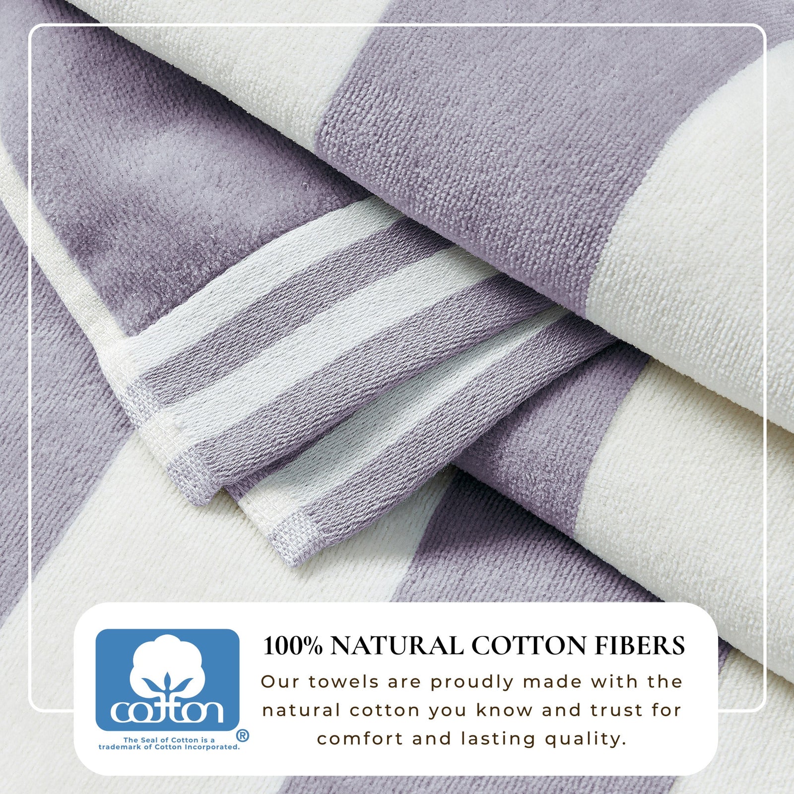 Striped Cabana Beach Towel - Edgartown Collection