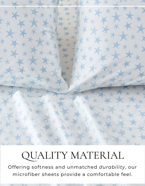 Load image into Gallery viewer, Coastal Printed Sheet Set - Newport Collection
