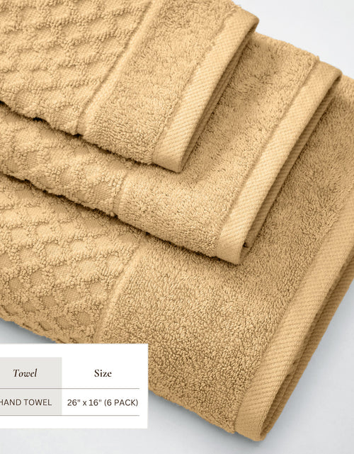Load image into Gallery viewer, Cotton Diamond Waffle Weave Bath Towel Set - Grayson Collection
