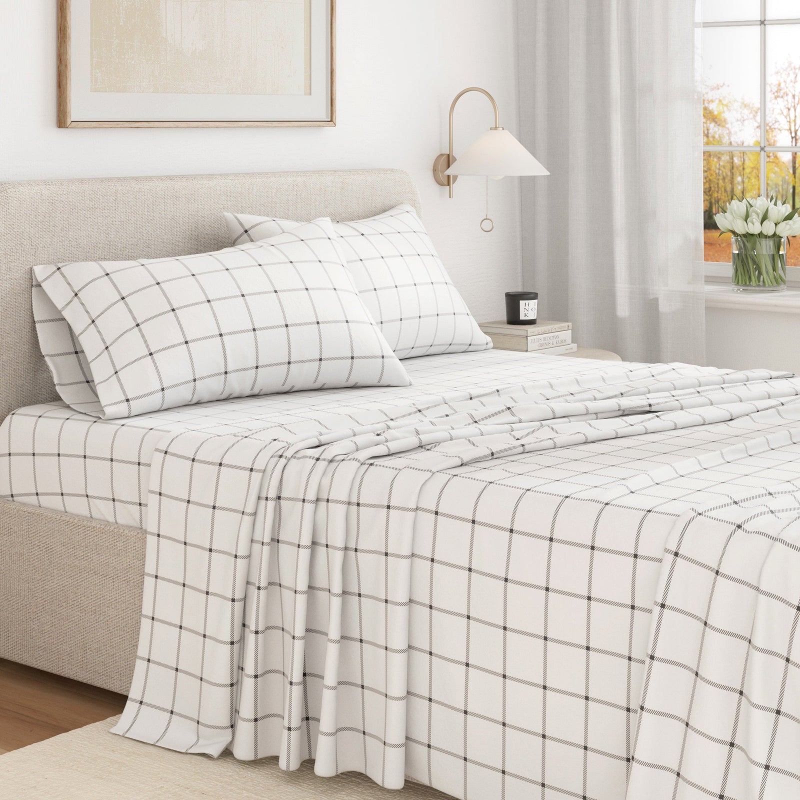 Turkish Cotton Flannel Sheet - Belle Collection