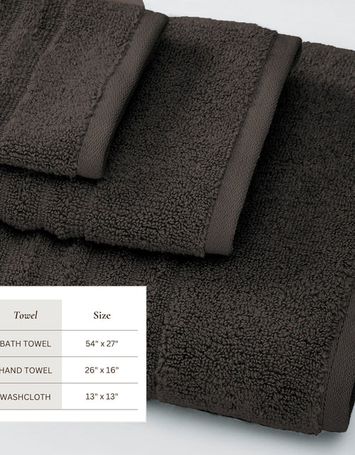 Load image into Gallery viewer, Luxury Combed Cotton Bath Towel Set - Karina Collection
