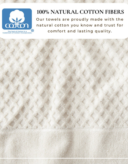 Load image into Gallery viewer, Cotton Diamond Waffle Weave Bath Towel Set - Grayson Collection
