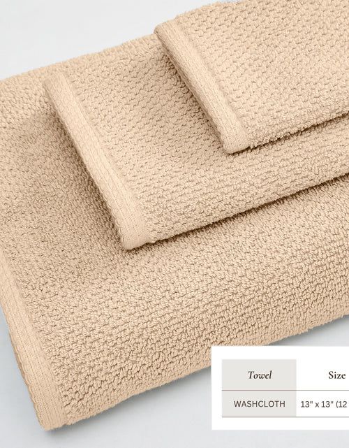 Load image into Gallery viewer, Cotton Textured Bath Towel Set - Acacia Collection
