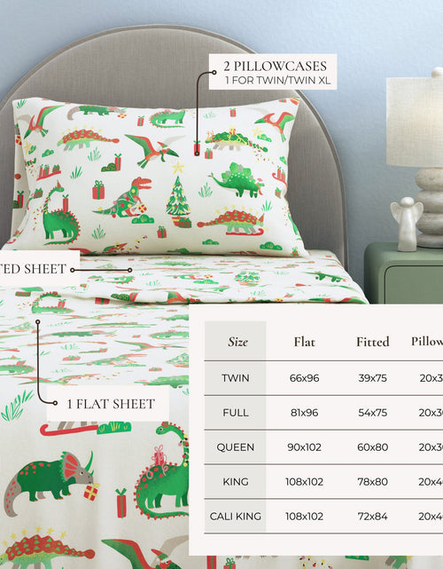 Load image into Gallery viewer, Turkish Cotton Christmas Flannel Sheet - Whittaker Collection
