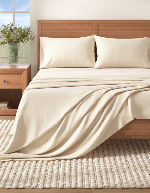 Load image into Gallery viewer, Cotton Solid Flannel Sheet - Nordic Collection
