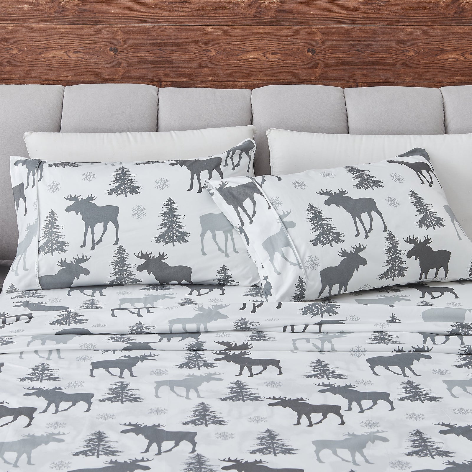 Lodge Printed Sheet Set - Mountain Ridge Collection