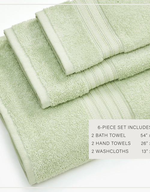 Load image into Gallery viewer, Cotton Terry Bath Towel Set - Cooper Collection
