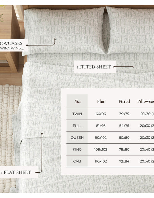 Load image into Gallery viewer, Turkish Cotton Flannel Sheet - Belle Collection
