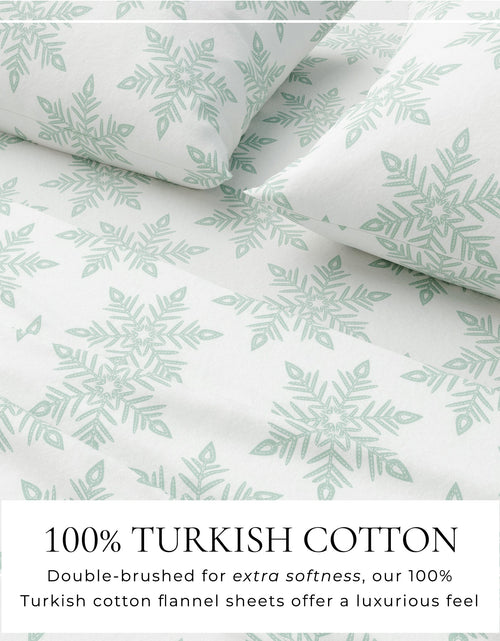 Load image into Gallery viewer, Turkish Cotton Flannel Sheet - Belle Collection
