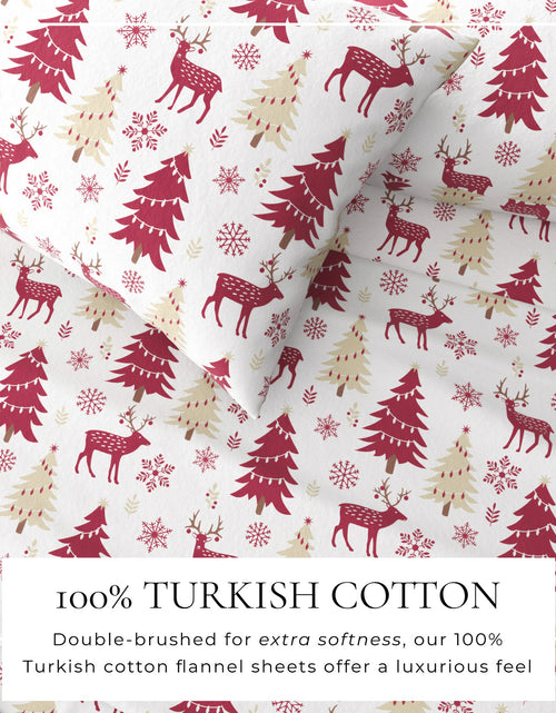 Load image into Gallery viewer, 100% Turkish Cotton Flannel Sheet Sets - Boulder Collection
