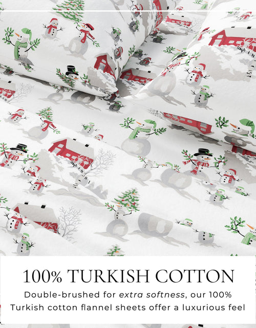 Load image into Gallery viewer, Turkish Cotton Flannel Sheet - Stratton Collection
