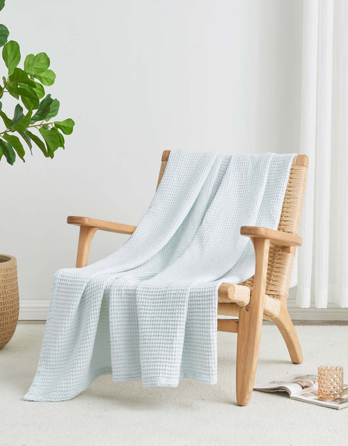 Load image into Gallery viewer, 100% Cotton Waffle Weave Blanket - Mikala Collection
