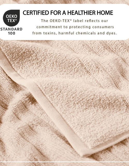 Load image into Gallery viewer, Luxury Combed Cotton Bath Towel Set - Karina Collection
