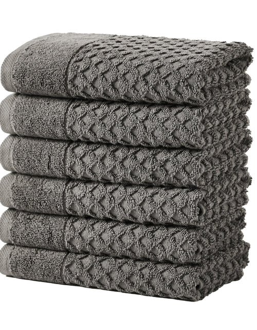 Load image into Gallery viewer, Cotton Diamond Waffle Weave Bath Towel Set - Grayson Collection
